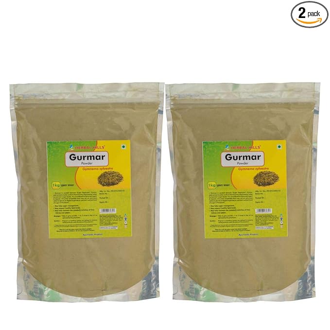 Herbal Hills Gurmar Powder - 1kg - Pack of 2