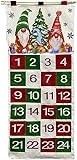 Calendrier de l'Avent à remplir soi-même : vous recevrez ici un magnifique calendrier de l'Avent 2025 comme calendrier mural en tissu à remplir, avec les chiffres 1 à 24 sacs en tissu, mettez une petite surprise de Noël dans chaque sac pour accueillir Noël tous les jours. Un moyen amusant d'apporter aux enfants et à la famille l'esprit de Noël