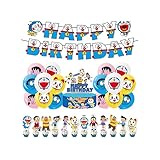 Decoraciones Cumpleaños Doraon Cumpleaños Decoración Pokonyan Decoracion Doraemon Globos Decoración Doraon Globos Pokonyan Decoracion Tartas Doraemon Pancarta