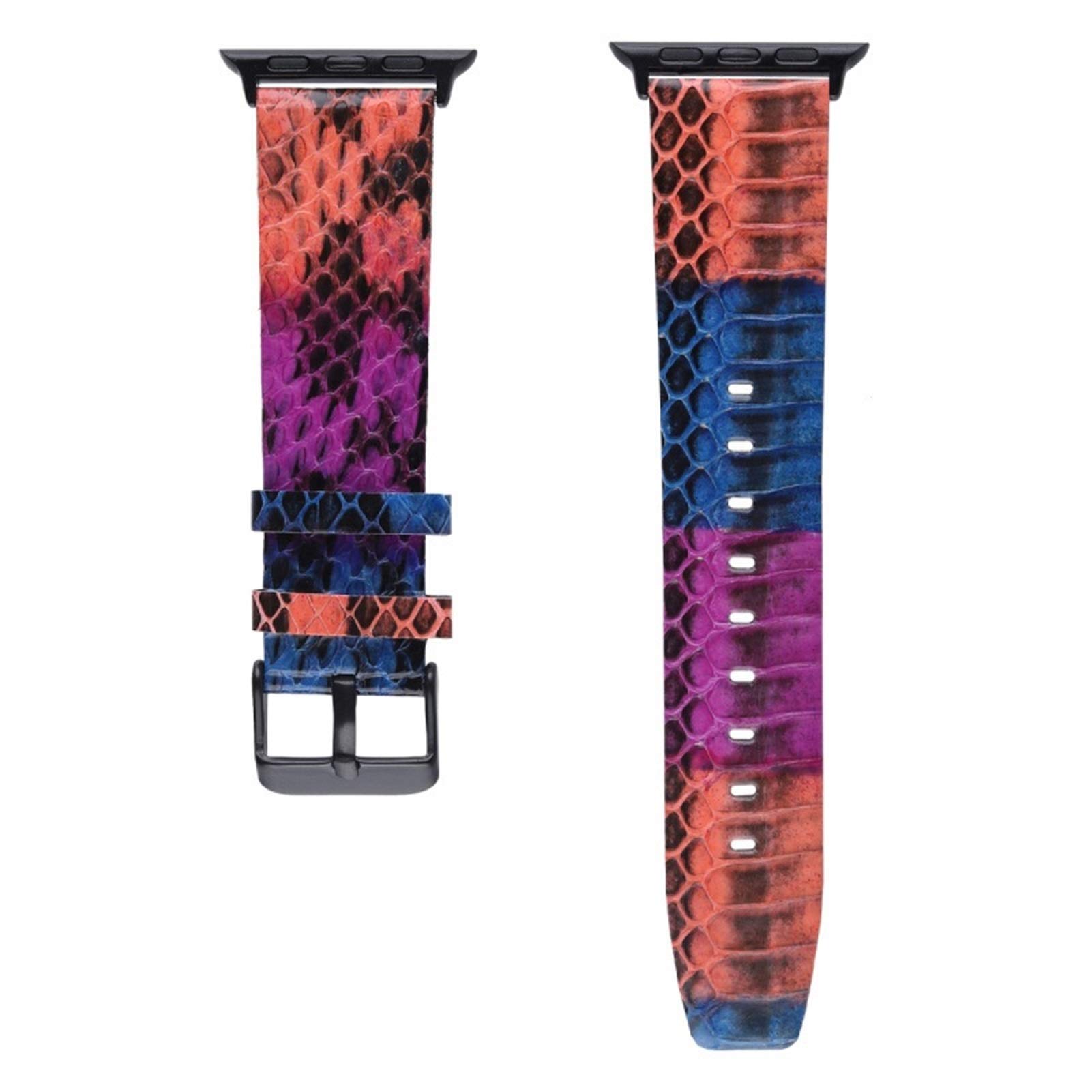 Bracelet montre serpent pour Apple Watch l'alternative au silicone
