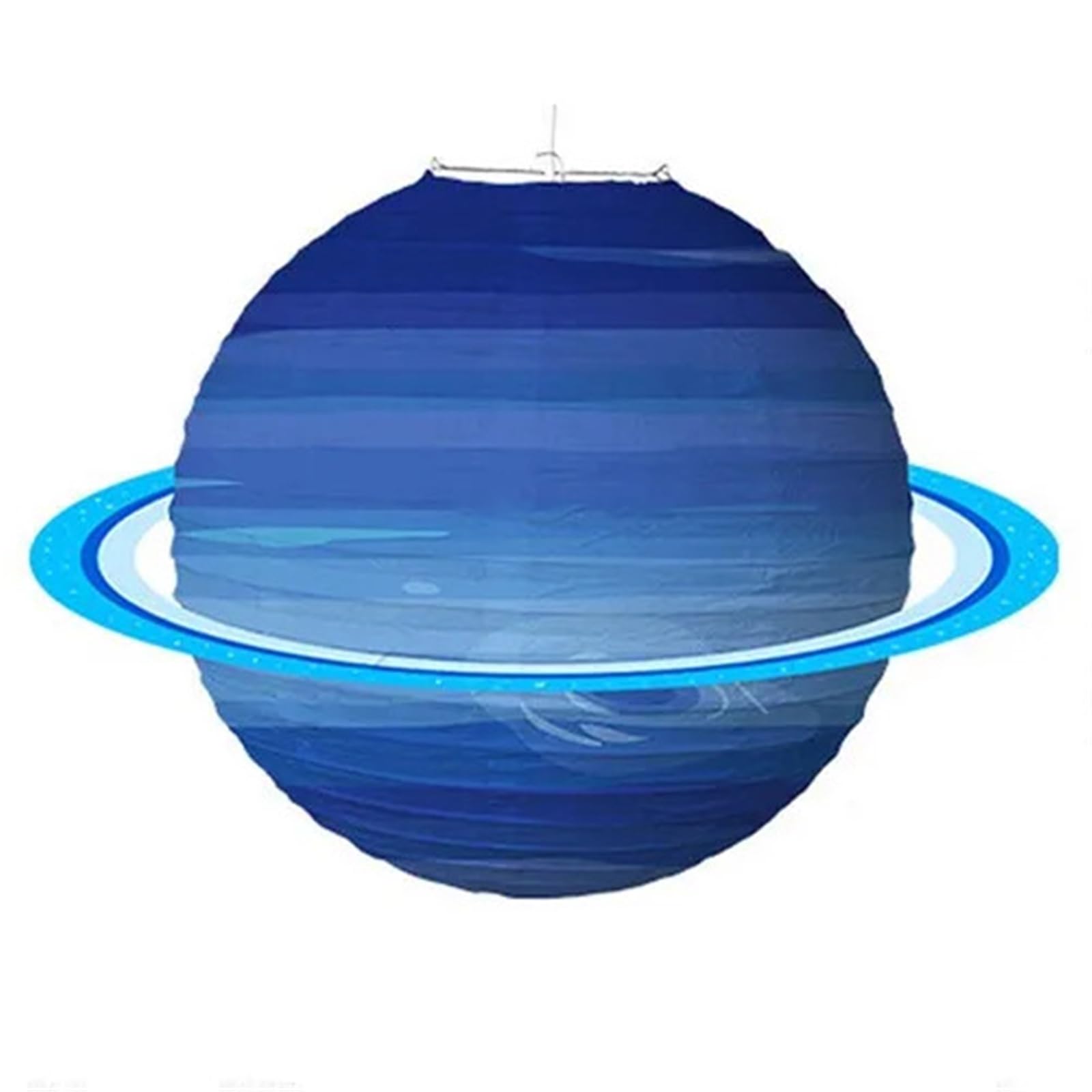 8 Stück Weltraum-Thema Acht Planeten Laterne for Aufhängen Klasse Festival Party Dekor Erde Mars Papierlaterne Für Haushalt Wohnen(Color8)