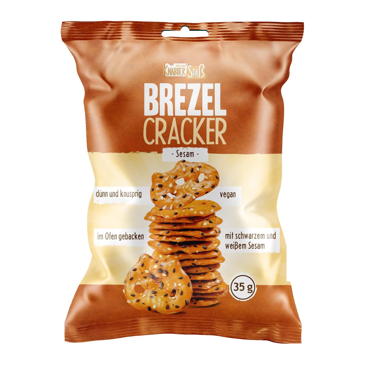 Hellma Brezel Cracker Sésame 35 g