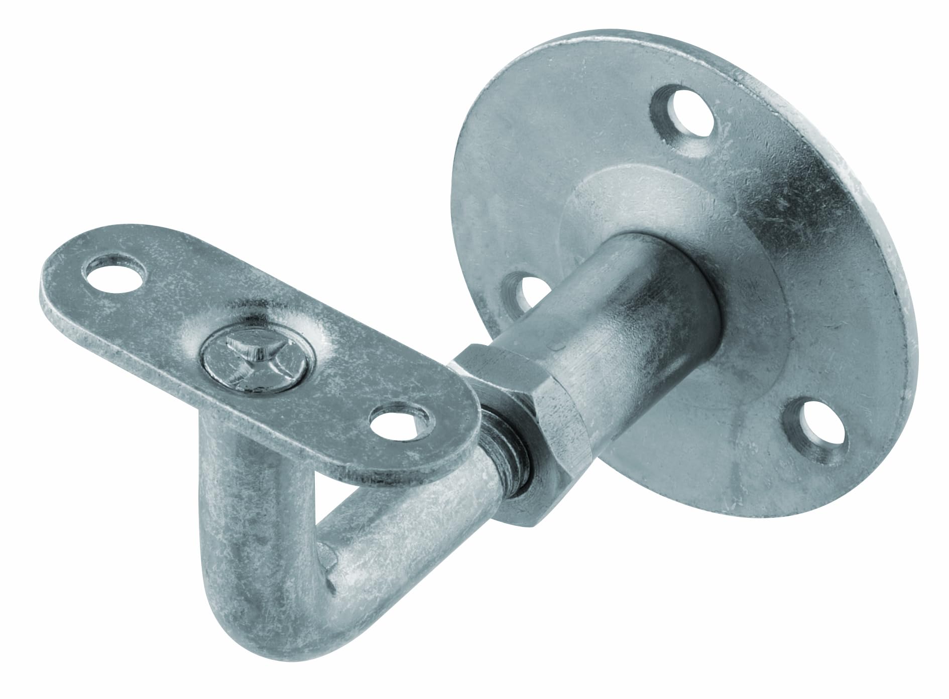 Alberts 861612 Soporte para pasamanos, Plata