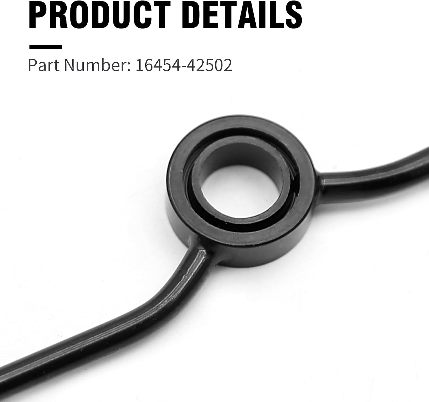 Saihisday Fuel Overflow Return Pipe 16271-42502 Replacement for Kubota V1505 V1305 Engine(1PC)