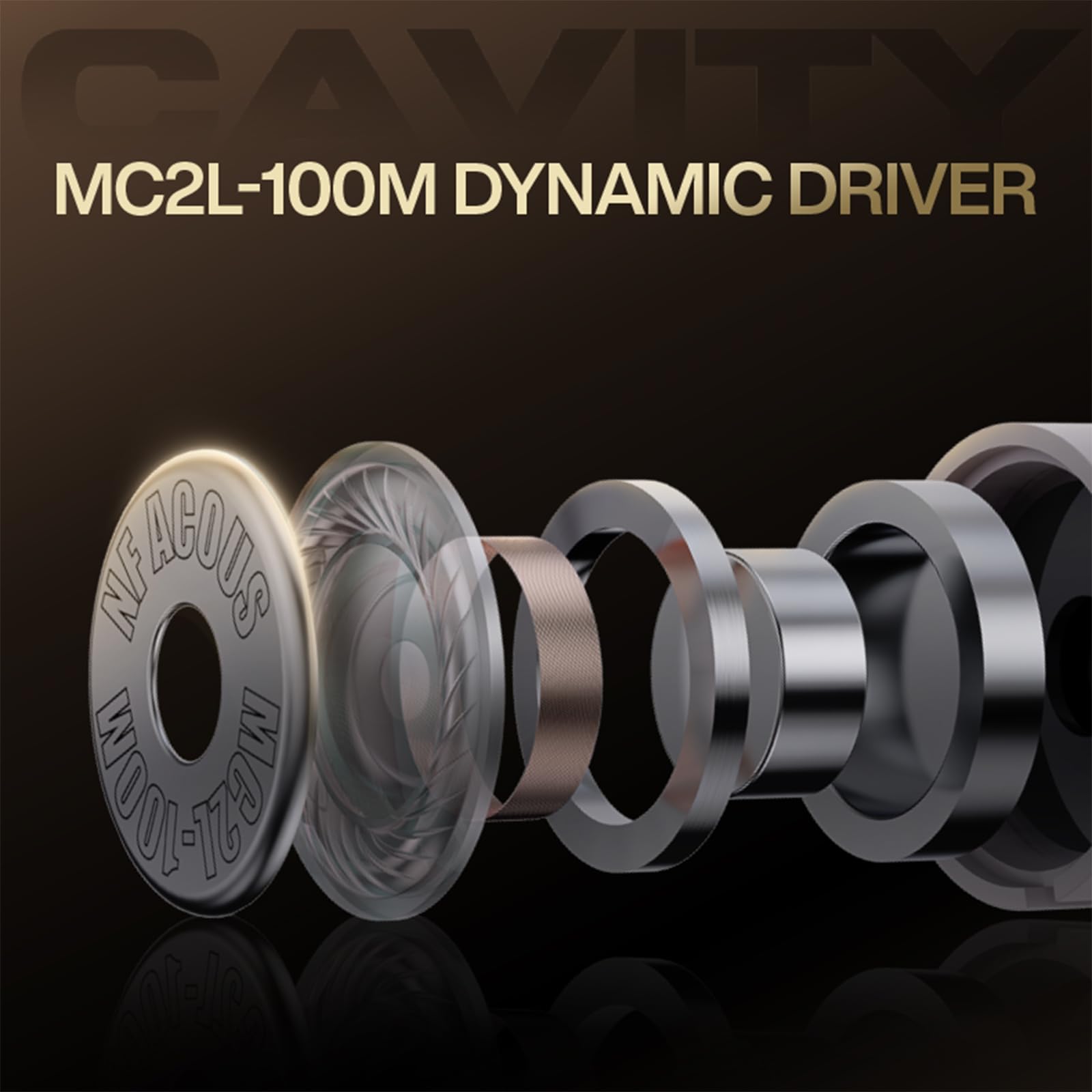 Monitory douszne NA20, słuchawki MC2L-100M Dynamic Driver, słuchawki, IEM w stylu Maillard, przewodowe