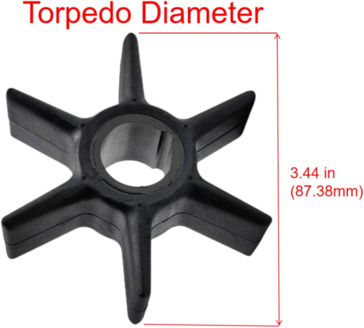 812966A12 Water Pump Impeller Kit for Mercury Mariner Force 4 Stroke 3/4-CYL 30 40 50 55 60 HP Outboard Motors 46-812966A12 Sierra 18-3690