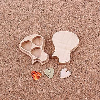 VENNSDIYU Médiator de guitare acoustique avec boîte de rangement accessoire musical médiators solides médiators… - Les Beatles, Paul McCartney, John Lennon, RIngo Starr, George Harrison VENNSDIYU Médiator de guitare acoustique avec boîte de rangement accessoire musical médiators solides médiators… – Image 6
