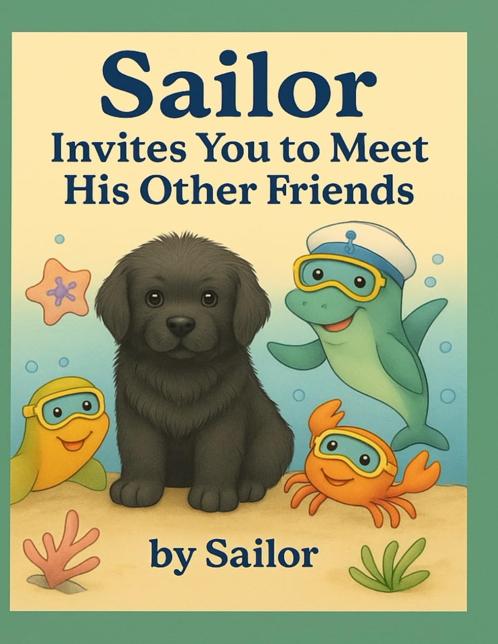 Sailor: invites You to Meet his Other Friends (Sailor , the Newfoundland pup)