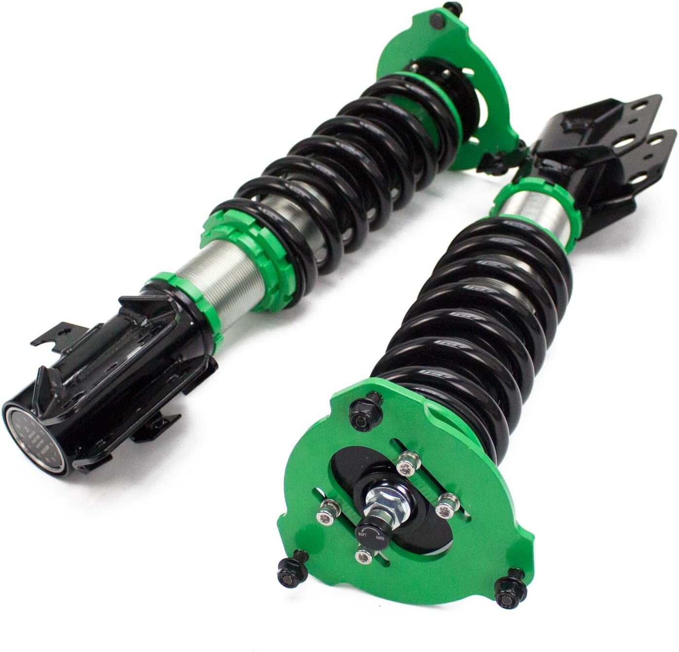 Rev9 R9-HS2-001_7 Hyper-Street II Coilover Suspension Lowering Kit, Mono-Tube Shock w/ 32 Click Rebound Setting, Full Length Adjustable, compatible with Subaru Forester (SG) 2003-08