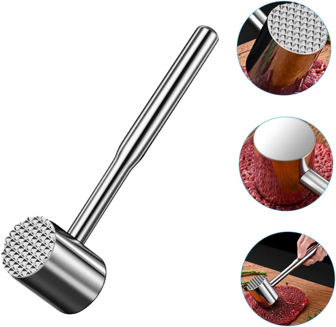 Meat Hammer Tenderizer Cooking Gadgets Non-skid Handle Beef Tenderloin Hammer