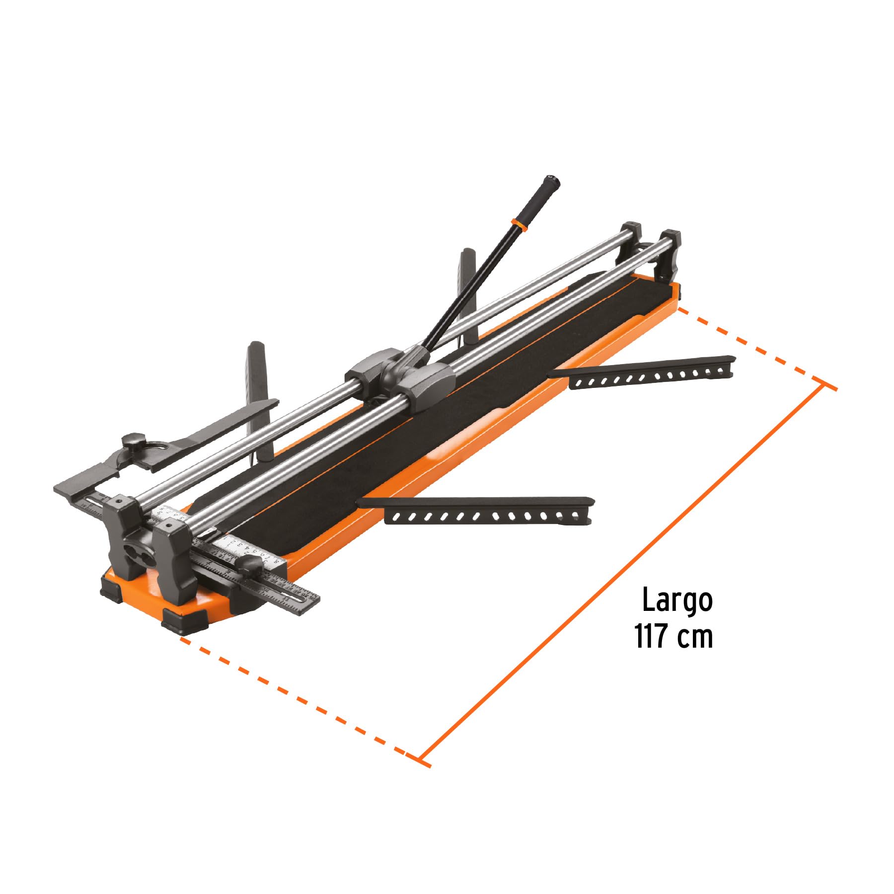 Truper Expert CAZ-100BX, Cortador azulejo 40" (100 cm) gran formato con maletín