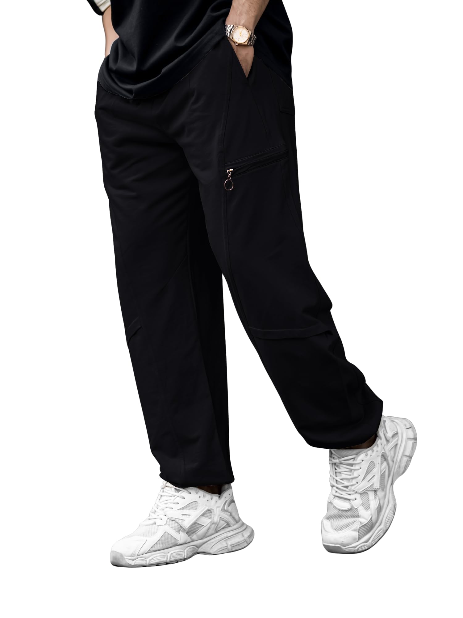 maniac || Mens || Utility Zipper || Cotton || Baggy Fit || Pant-picture-37