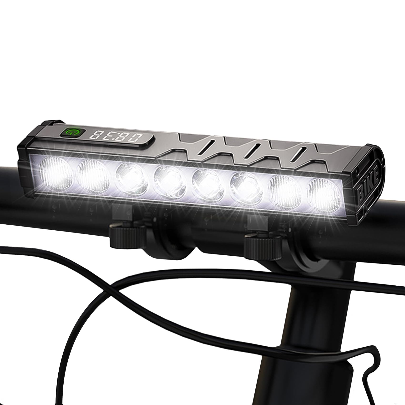 Bike Lights, 3500 Lumen Ultra Bright LED Bicycle Lights, 10000mAh Rechargeable Bike Lights, 4 Modes Front Bike Light, IPX5 Waterproof Cycle Lights, Suitable for Night Cycling, Picnic, Camping