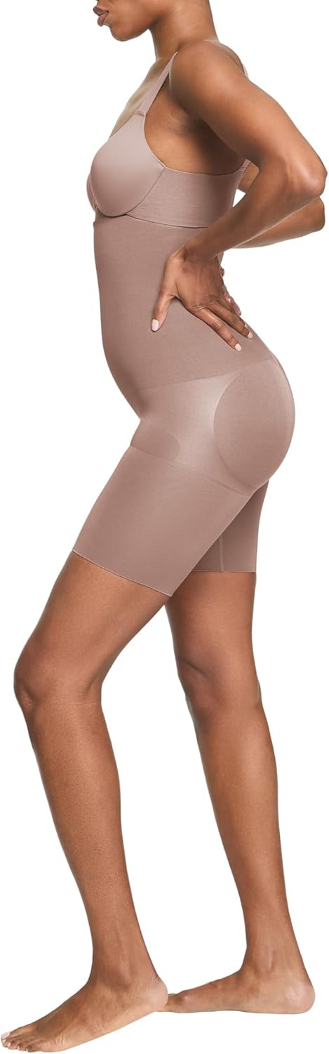 SPANX ASSETS High-Waist Mid-Thigh Short - Seamless Shapewear - Ultra-Firm Compression - Thigh & Tummy Control - Image 2