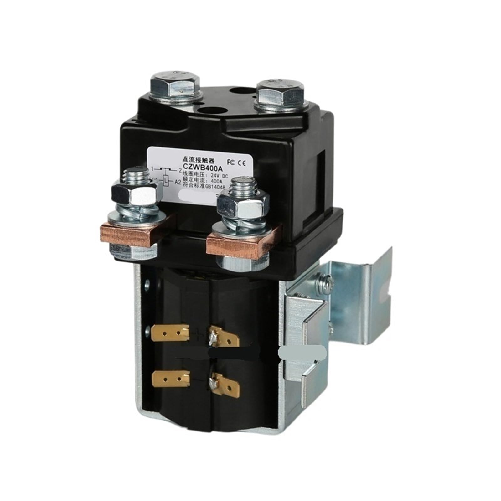 CZWB400A Gleichstromschütz Gleichstrom-DC-Leistungsschütz Magnetschütz Motorsteuerung 12 V 24 V 36 V 48 V 60 V 72 V(Coil voltage 12V)