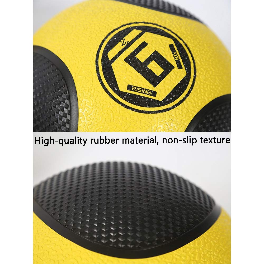 Pelota Medicinal Balón De Medicina para El Hogar, Pelota De Goma, Equilibra Y Estabiliza La Pelota De Entrenamiento, Pelota De Gravedad, 1kg, 2kg, 3kg, 4kg, 5kg, 6kg, 7kg, 8kg, 9kg, 10kg