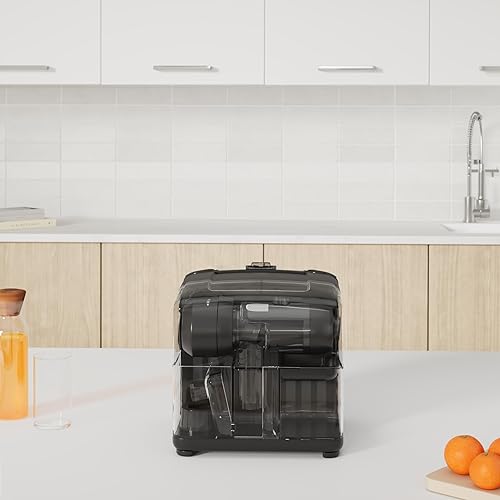 Miniatura 3 de Omega Exprimidor JCUBE2MB13 Prensa fría 365 Extractor de jugo de masticación lenta y sistema de nutrición con almacenamiento a bordo 120 vatios negro