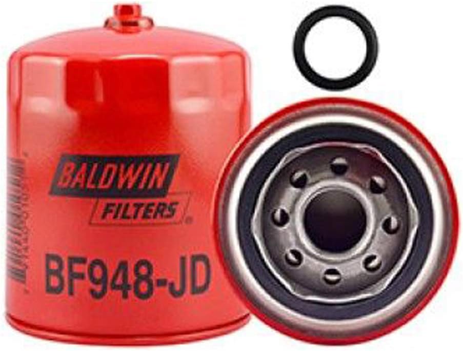 Baldwin Heavy Duty BF948-JD Fuel Filter,4-11/16x3-11/16x4-11/16 In : Automotive