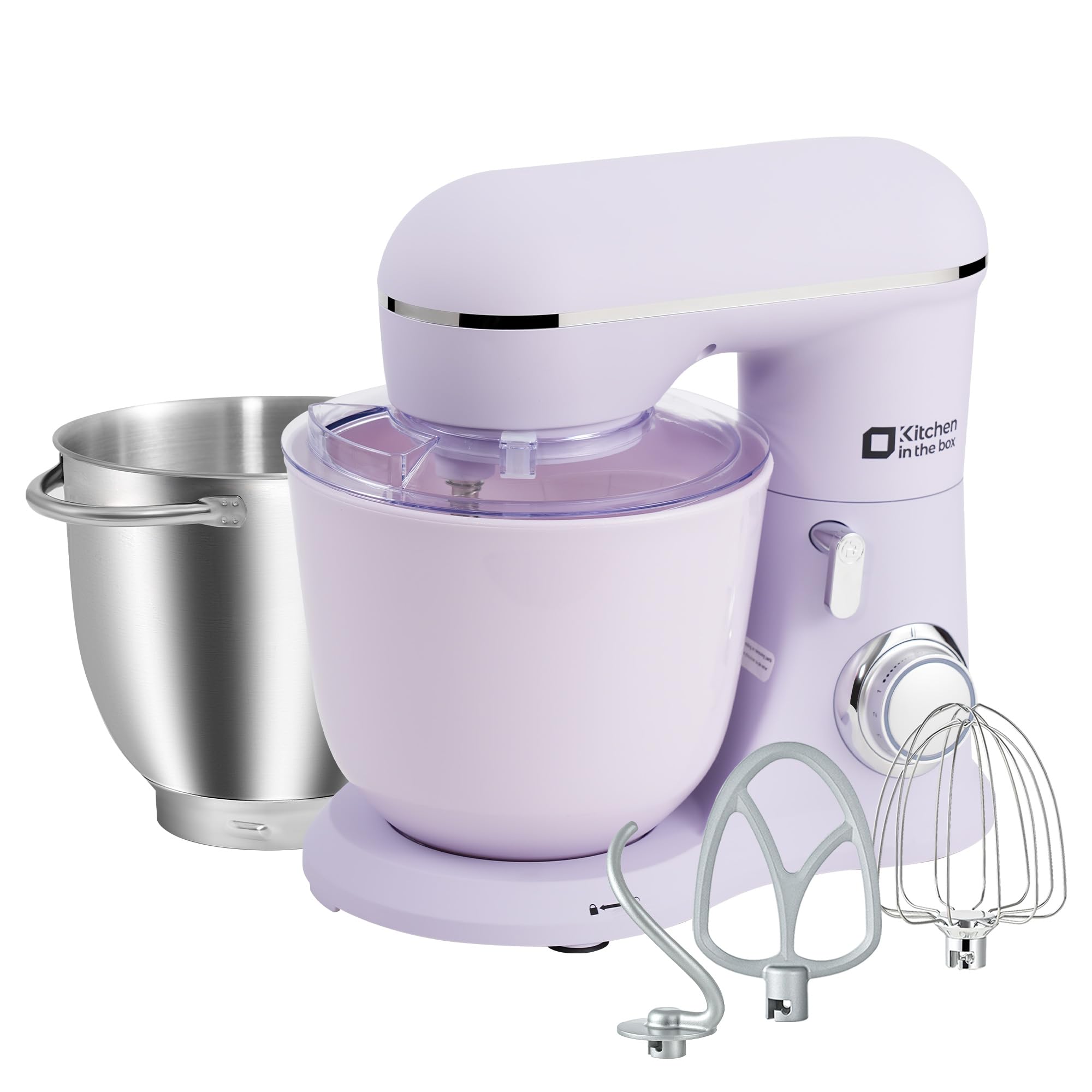 Amazon | Kitchen in the box スタンドミキサー 4.5L+5Lダブルボウル 