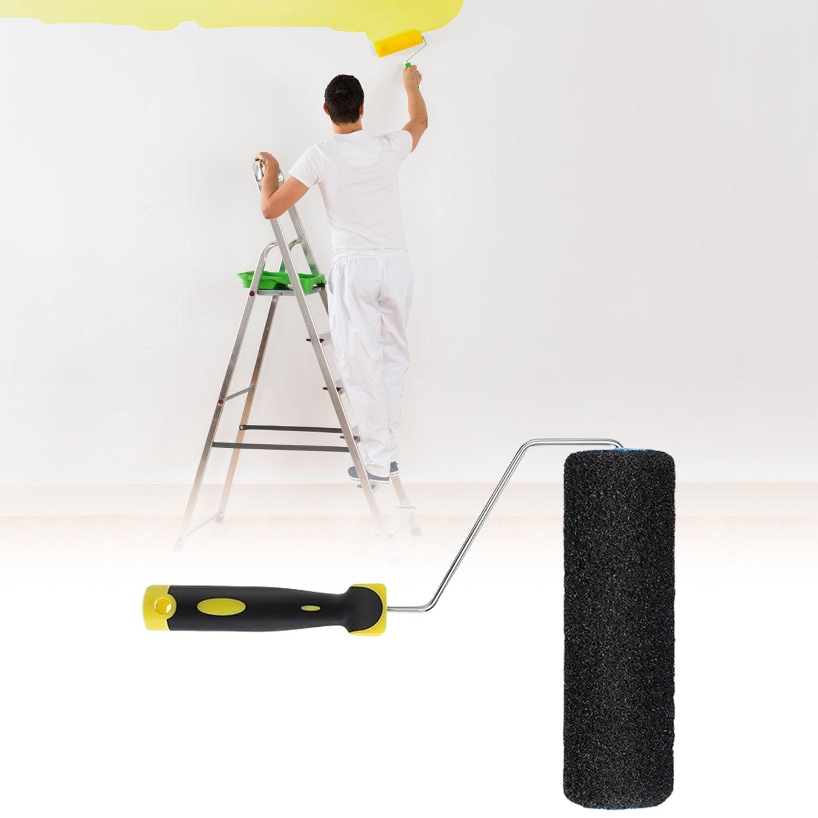 Mehrzweck Rollenabdeckungen für Trockenbauwände, 22, 9 cm (9 Zoll), 3 Stück, Zubehör für professionelle Wand und Deckenmalerei, Texturwalzenbürste