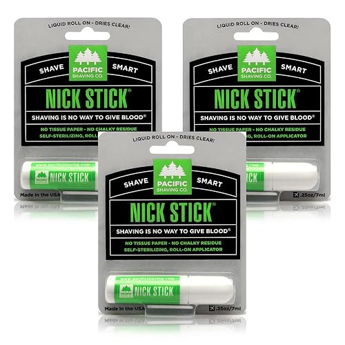 Miniatura 12 de Pacific Shaving Company Nick Stick - A Shave Essential - Pone Nicks en su lugar - Aplicador líquido roll-on, se seca transparente, con vitamina E