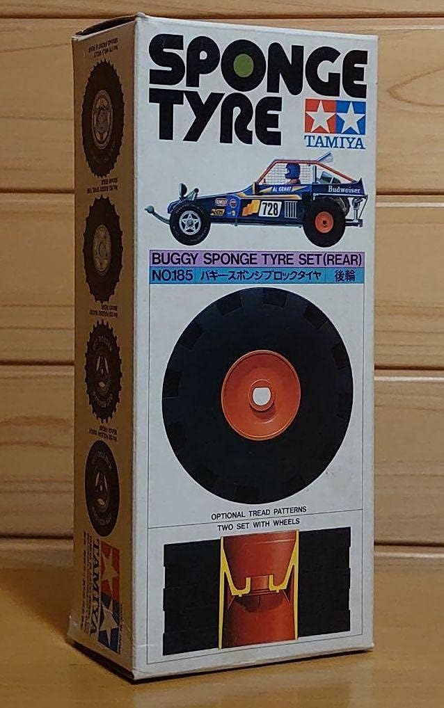タミヤファイティングバギー用バギースポンジブロックタイヤ 後輪用2本
