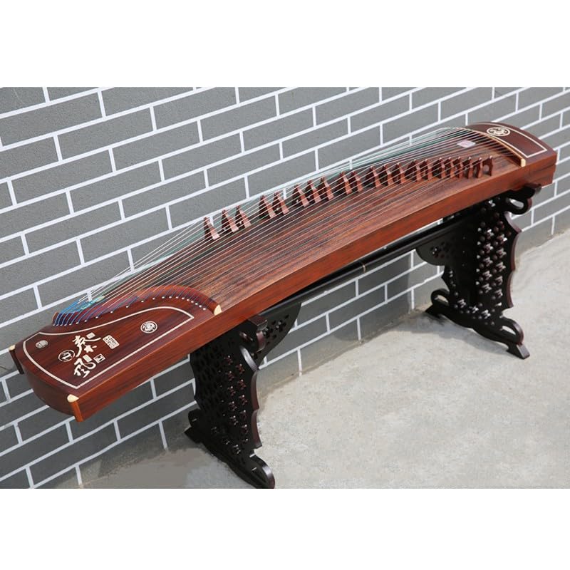 JITEM Guzheng, Traditional Chinese 21-String Instrument, Handmade Solid Wood Performance-Grade Guzheng, Suitable for Beginners and Professionals(Color:22)