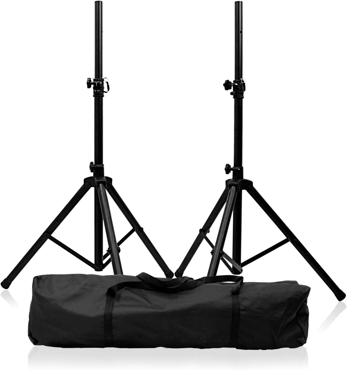 NJS Tripod PA Speaker Stands with Carry Bag Kit Amazon.co.uk