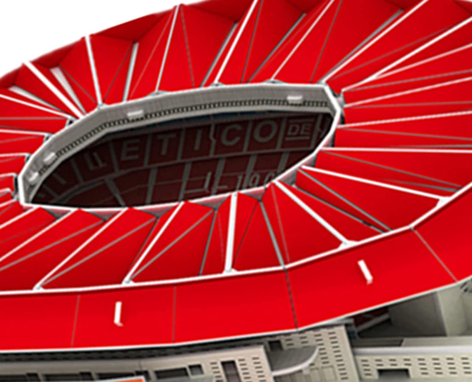 Puzzle 3D DIY Model zabawkowy do budowania stadionu 116 elementów dla dorosłych i dzieci