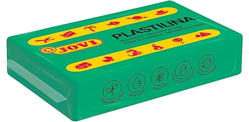 Miniatura 3 de Jovi - Caja de plastilina 100% a base de verduras, 30 comprimidos de 1.76oz, color verde claro, sin gluten (7010)