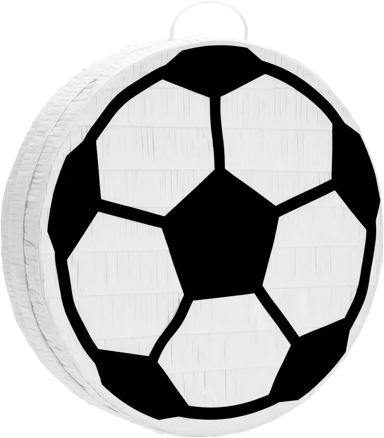 Blue PandaSoccer Ball Pinata for Sports Themed Birthday Party Decorations, Small (12.6 x 3.0 x 12.6 Inches)