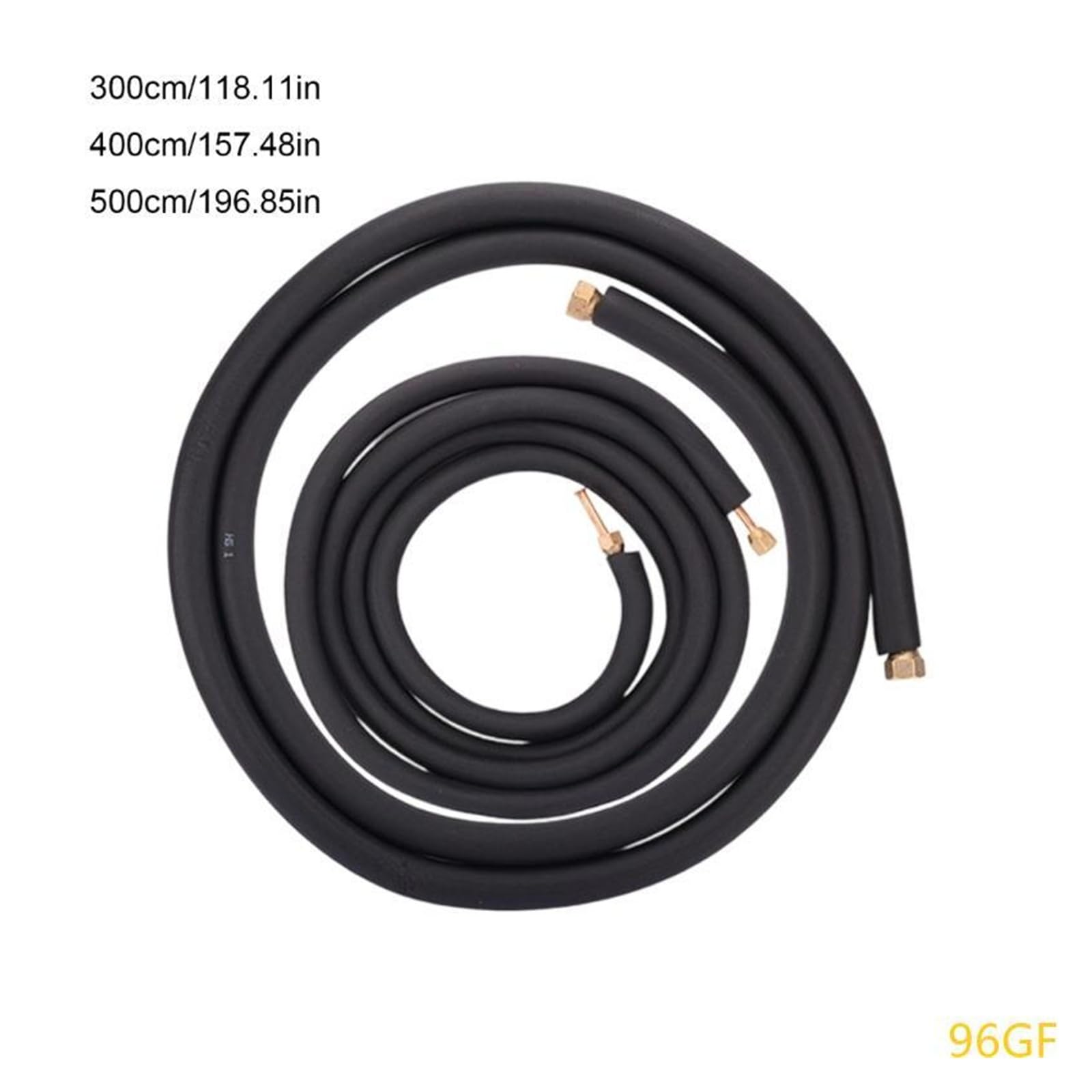 Tubo De Conexión De Aire Acondicionado Engrosado 96GF, Tubo De Cobre Extendido for Aire Acondicionado(3 M)