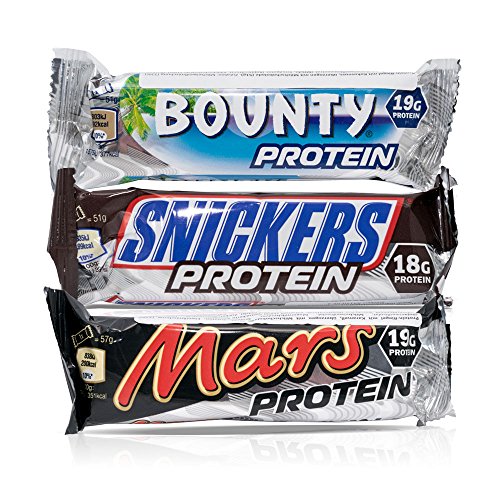 Mars Snickers Bounty, barrette proteiche