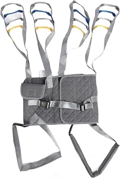 Patient Full Body Lift Sling, Bathroom Transfer Hammock, Patient Lift Toy Wrestling, Split Leg Sling, Standing Aid for Elderly, Transfer Sling, Patient Hoist Sling