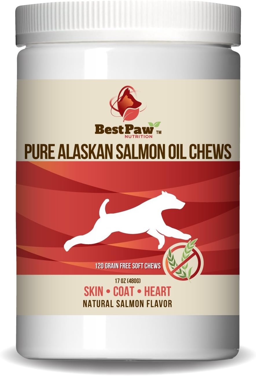 Best Paw Nutrition Salmon Chews 120 ct