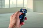 BOSCH GLM100-23 100 Ft Blaze Laser Distance Measure, Includes 2 AA Batteries, Distance Measuring Laser