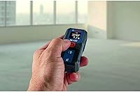 Vista 12 de Bosch GLM100-23 Blaze - Medidor láser de distancia de 100 pies, incluye 2 pilas AA