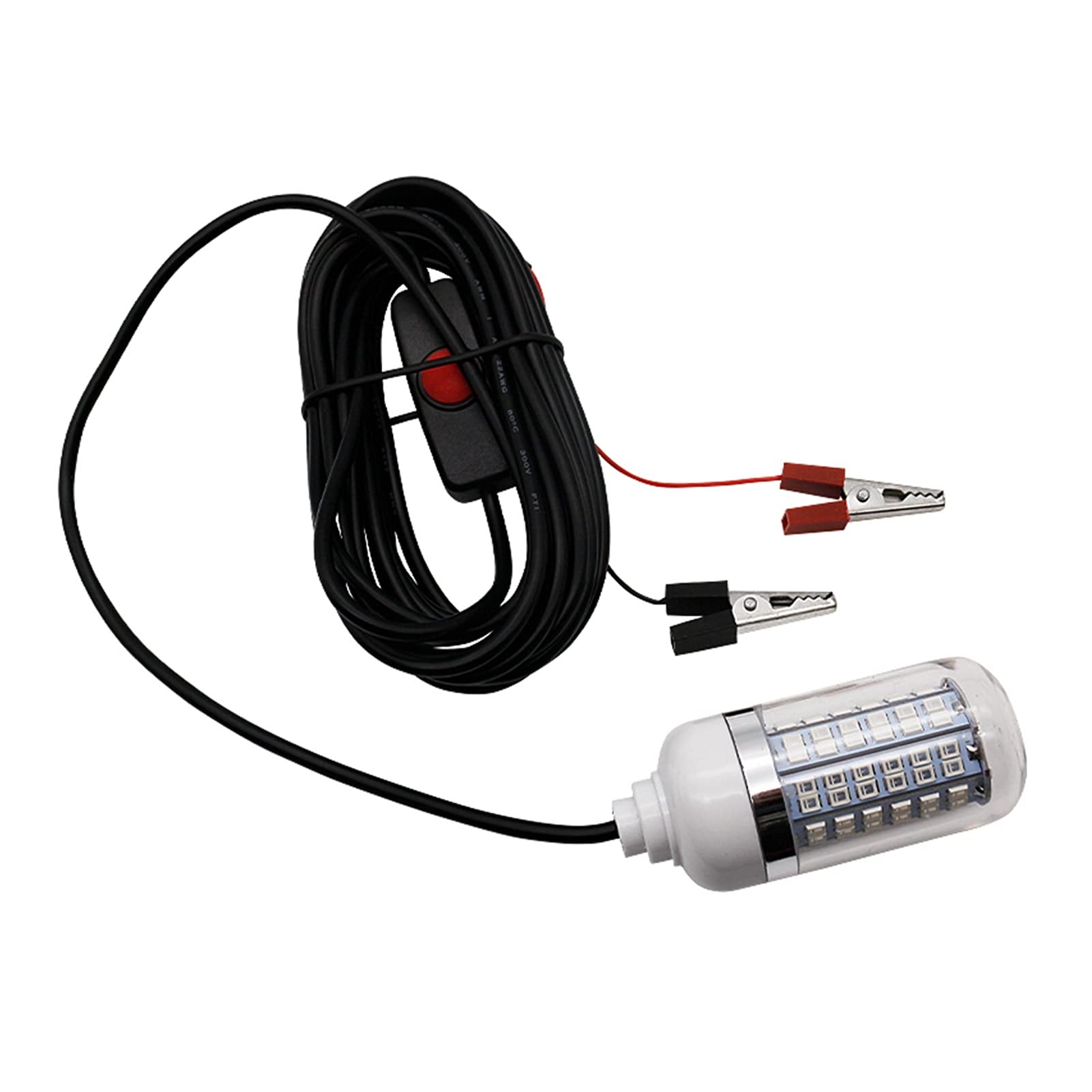 Wykrywacz ryb, Fish Fisher Light Fishing Podwodny Lampa Przynęta 108 sztuk LED IP68. Łódź rybacka łodzi Ryba Przyciąganie światła