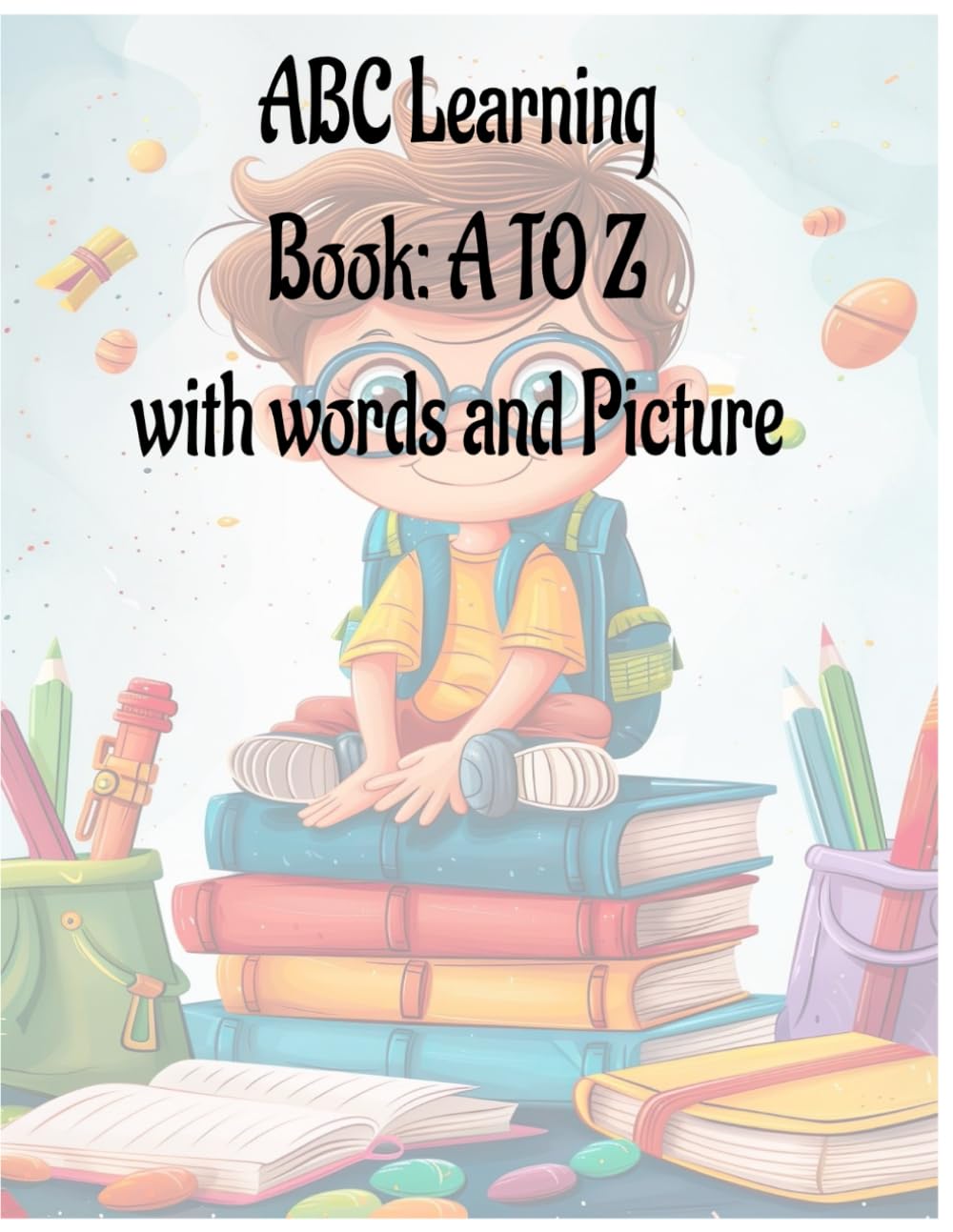 ABC Learning Book: A to Z Words & Pictures