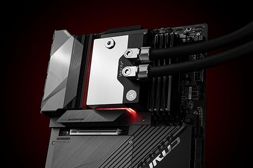 Miniatura 5 de EKWB EK-Quantum Velocity 2 AM5 - Bloque de agua para CPU y depósito de bomba, RGB digital, níquel + Plexi