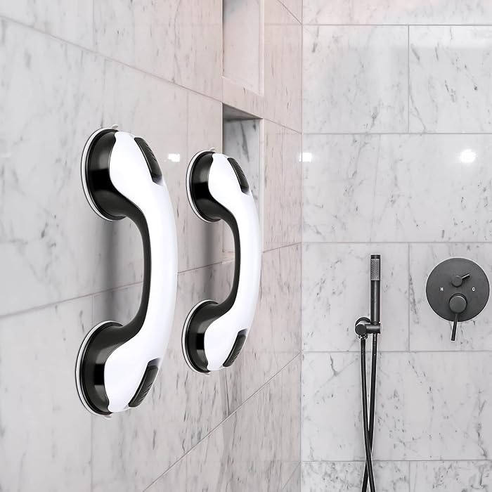 Buy 2 Pack Shower Handle 12” Grab Bars for Bathroom & Shower Handles