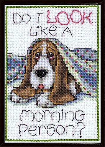 Design Works Morning Dog Counted