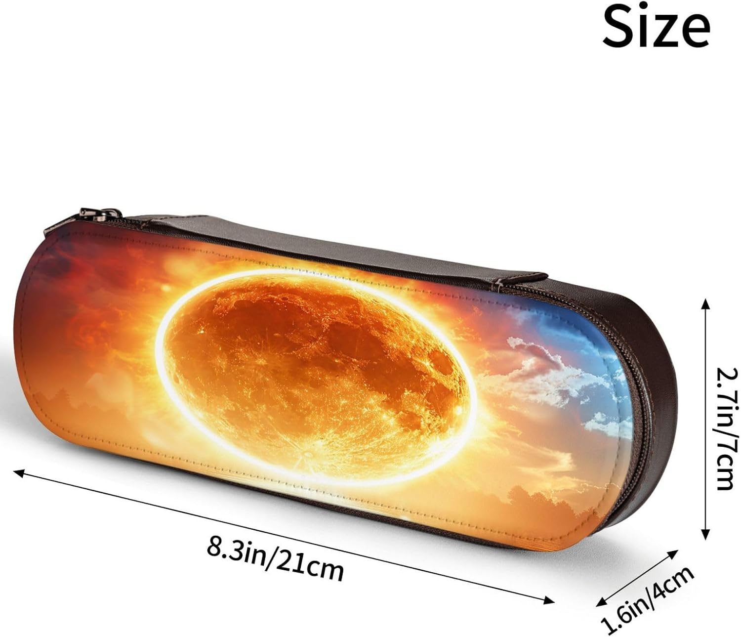 Glowing planet Leather Multi Slot Pen Storage Case image 4