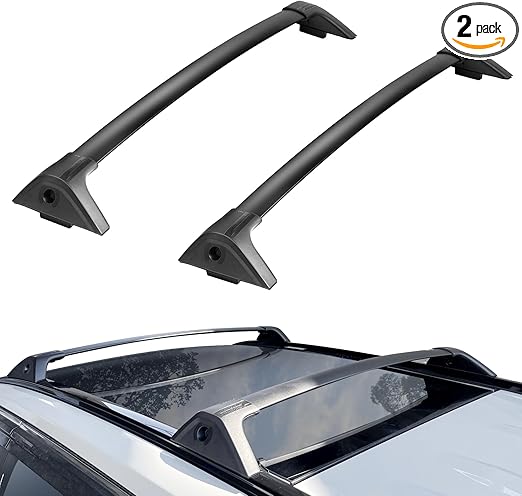 VEVOR Roof Rack Cross Bars, Compatible with Toyota RAV4 2020-2023, 160lbs Load Capacity, Aluminum Anti-Rust Crossbars with Locks, Rooftop Cargo Bag Luggage Carrier (Not Fit for Adventure/TRD Off-Road)