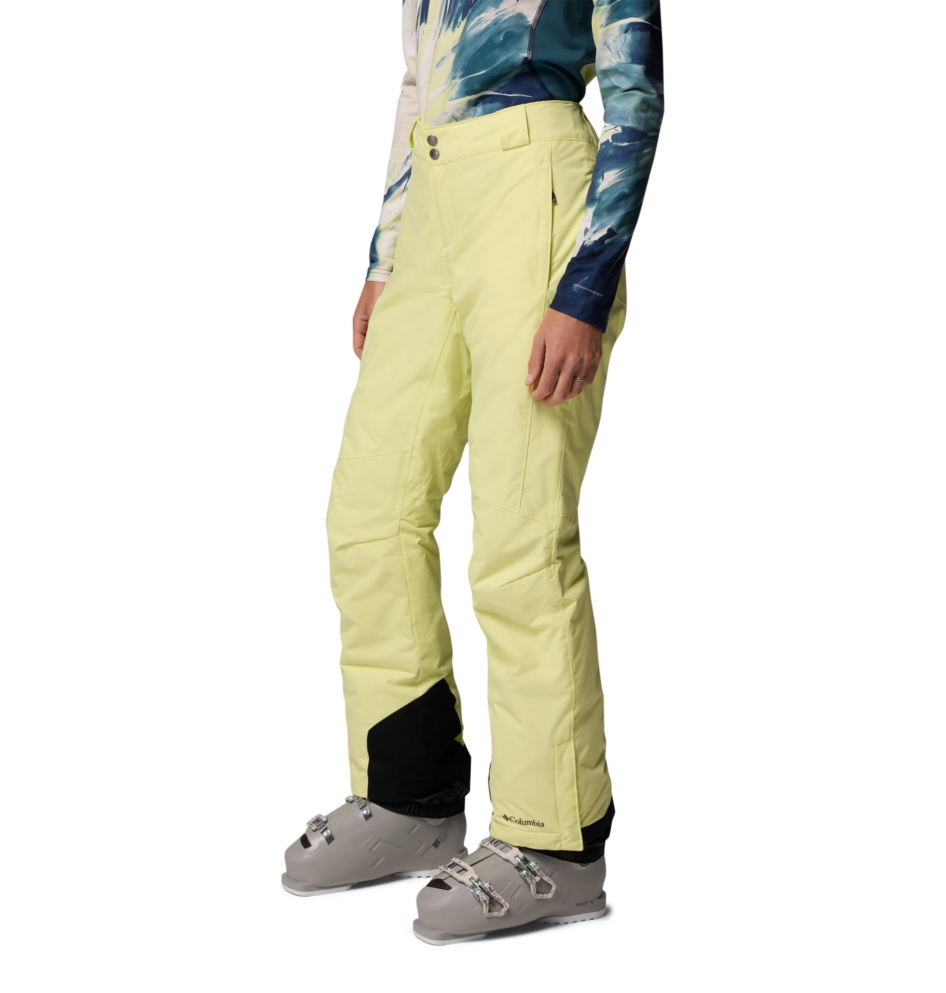 Columbia Damskie spodnie narciarskie Bugaboo 2, Citron Haze, XL/R