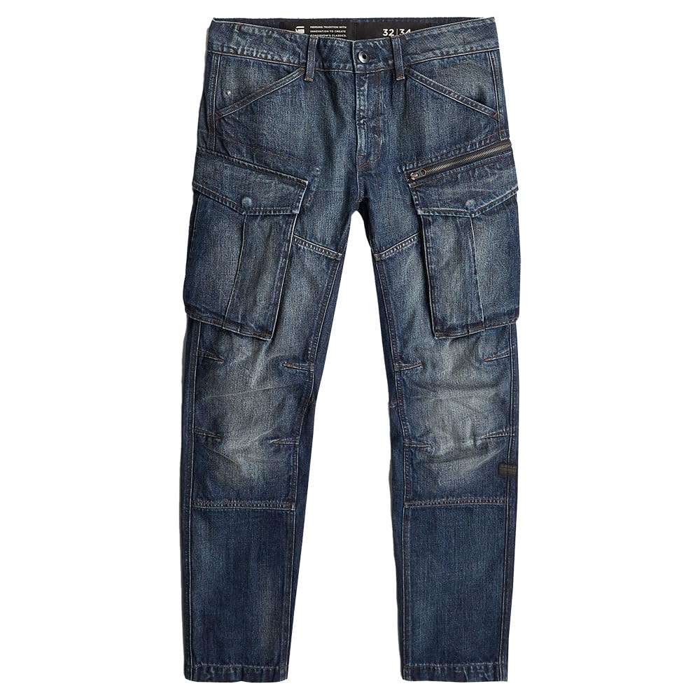 G-STAR Rovic Zip 3d Regular Tapered Denim - Dżins Mężczyźni