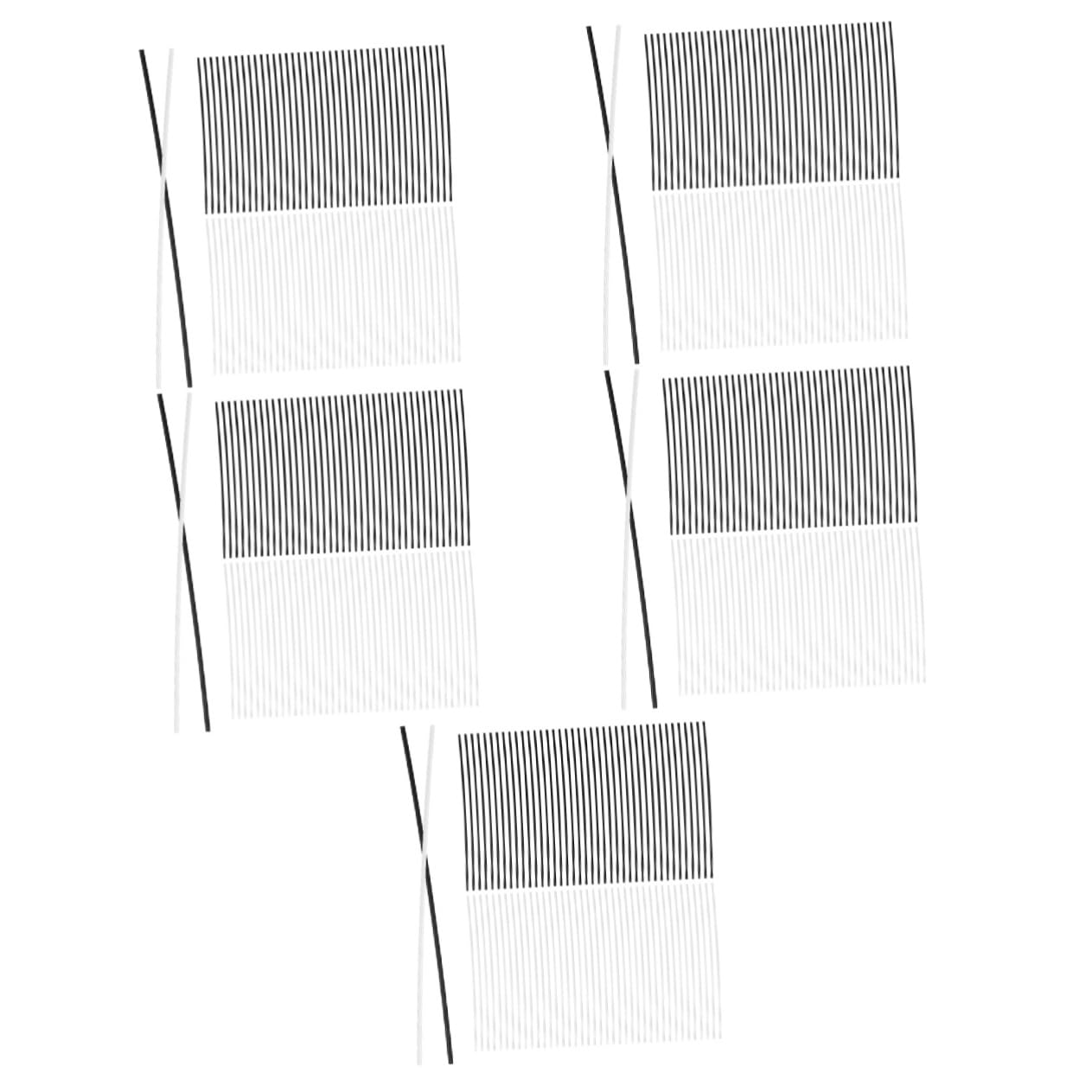 ibasenice 5sets Fretboard Inlay Maker for Guitar Fret Rocker for Guitar Fretboard Dots 60pcs*5