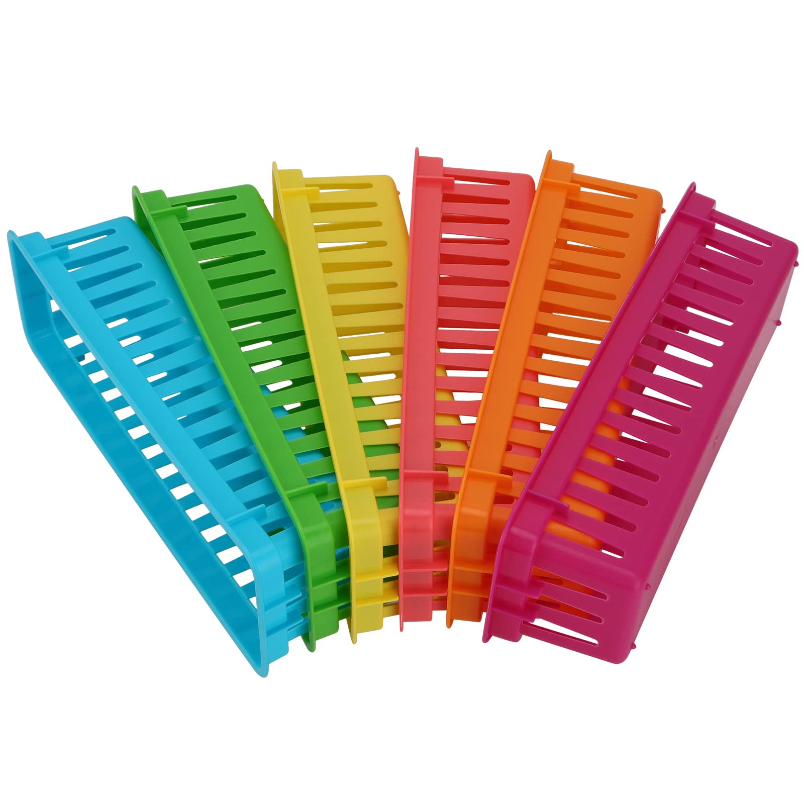LYTIVAGEN 12 PCS Paniers à Crayons Rectangulaire Organisateur De Crayons En Plastique Panier De