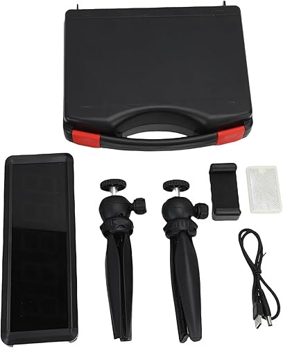 Miniatura 7 de Temporizador láser inalámbrico para sprints, reloj de carreras infrarrojo alimentado por batería, cronómetro con reflector y soportes, temporizador