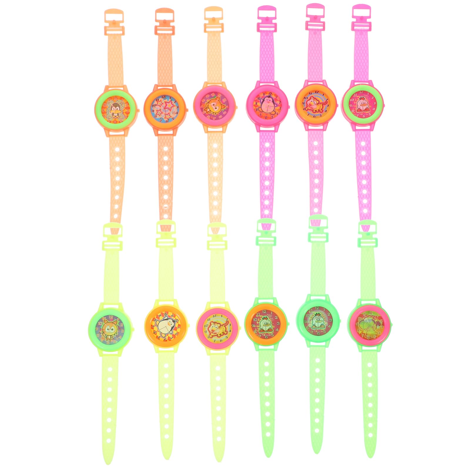 Vaguelly 25pcs Decorative Watch for Changeable Pattern Wrist Watches for Birthday Parties and Carnivals Material Fun and Creative Boys